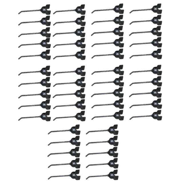 Fifty Rubber Mounted Rake Teeth 1-5/8" Fits JD RMT7 RMT-7 700 673 672 AE47389