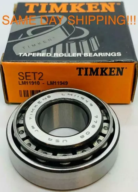 Timken Lm11949/Lm11910  Tapered Roller Bearing Set 2