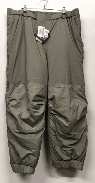 Primaloft Level 7 GEN III ECWCS Extreme Cold Weather Trousers USGI Large Reg NOS