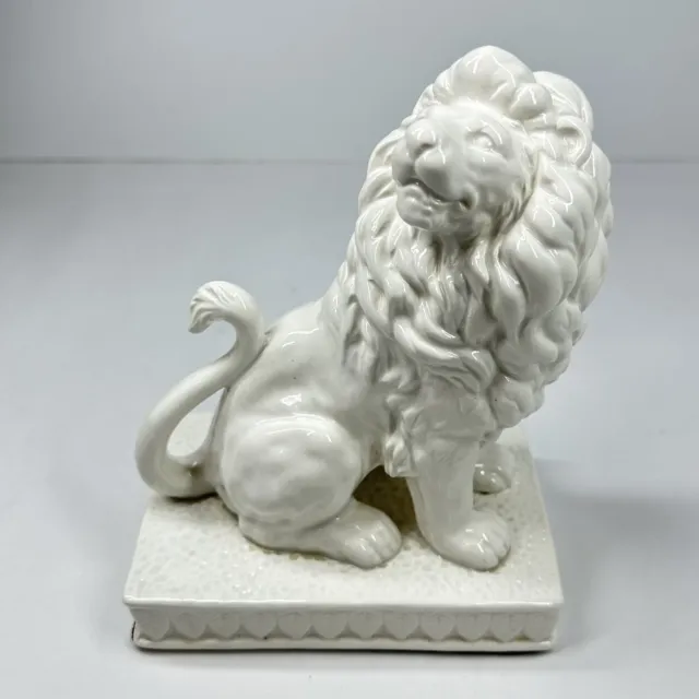 Fitz And Floyd Rare Vintage Lion Bookend One