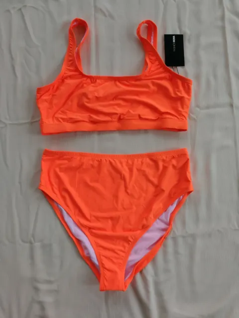 Maui Metallic Swim Skirt Bikini Bottom - Red, Fashion Nova, Swimwear