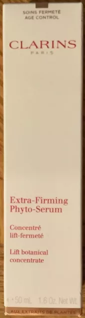 Clarins Extra-Firming Phyto Serum Lift Botanical Concentrate 1.6oz Sealed New