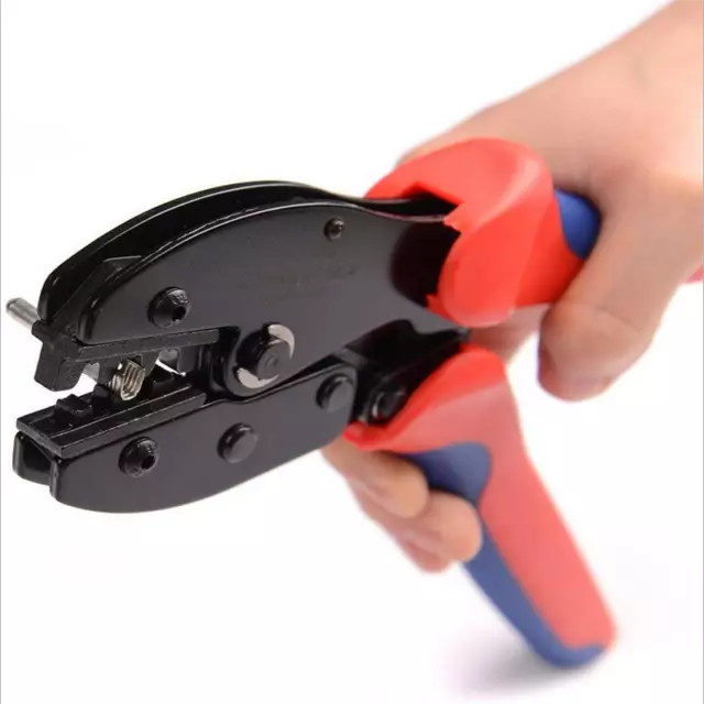 LY-2546B For MC4 PV Solar Cable Crimping Tools Plier Terminal Ratcheting Crimper 2