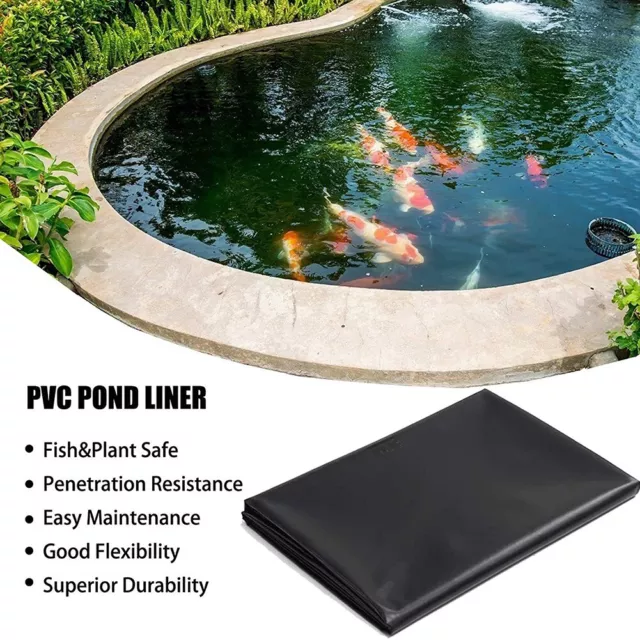 Heavy Duty Pond Liner for Maximum Protection Ideal for Large Pond Projects