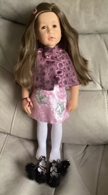 Gotz Happy Kidz Doll Laura 2018 boxed Now Retired. 19 inches