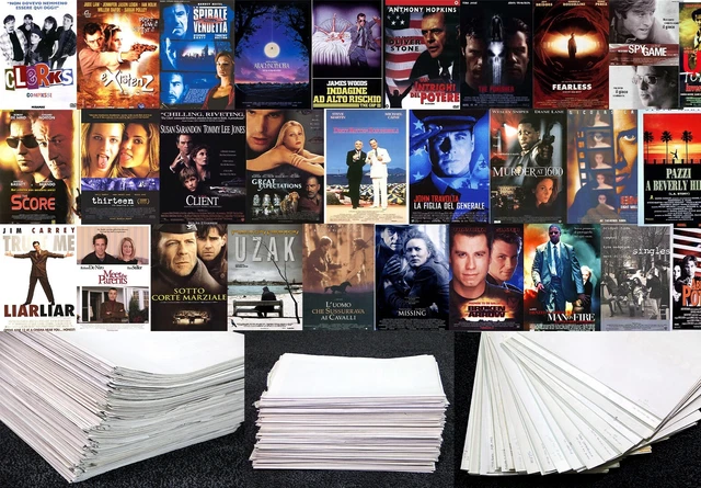 CINÉMA COLLECTION 100 Film Posters Culte de Robert de Niro Denzel ...