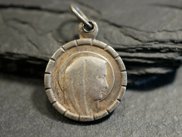 Collana Medaglia Miracolosa - Zirconi - Argento 925