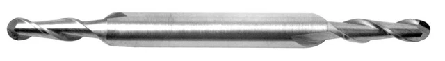 5/64" 2 Flute Double End Ball Cobalt Center Cutting End Mill