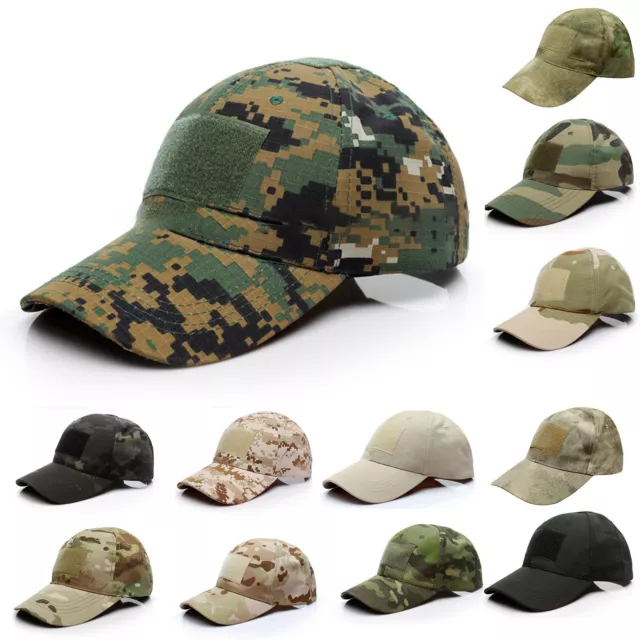 Herren Basecap Tarnung Baseball Cap Freizeit Tarnfarben Kappe Sports Armee Hüte