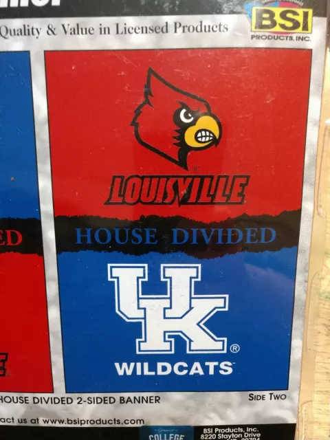 Kentucky Wildcats/Louisville Cardinals --House Divided--28" X 40"- Sports 2