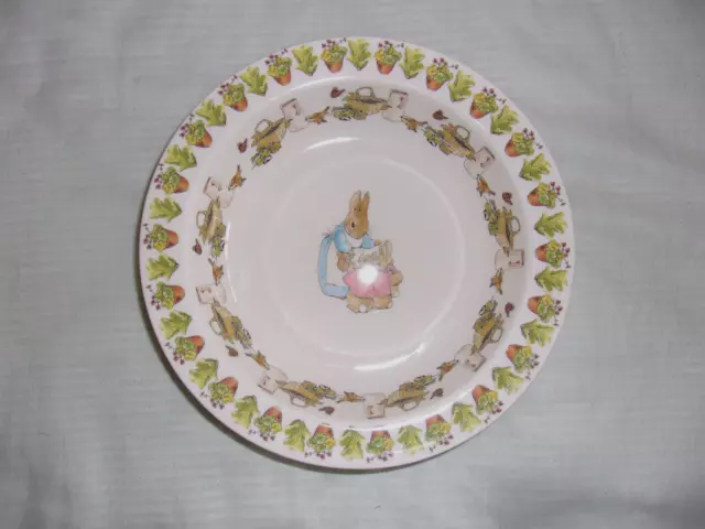 Emma Bridgewater Beatrix Potter Peter Rabbit Flopsy Bunny Childs Bowl Bargain