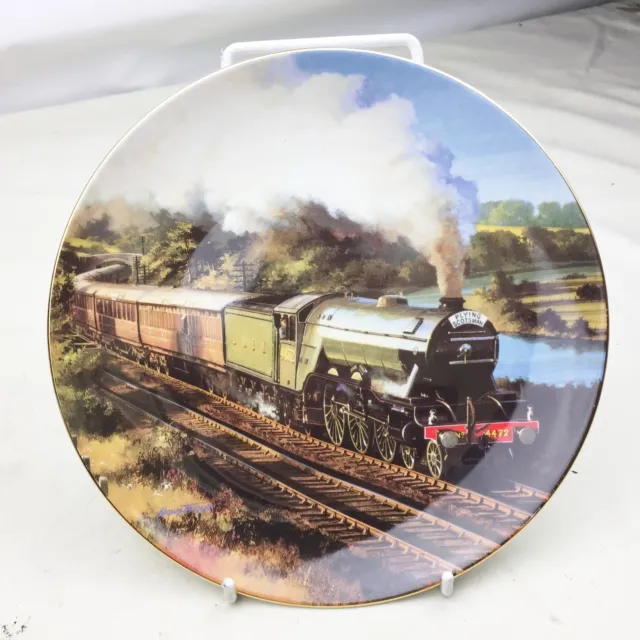 VINTAGE ROYAL DOULTON Flying Scotsman Limited Edition Plate Train £12. ...