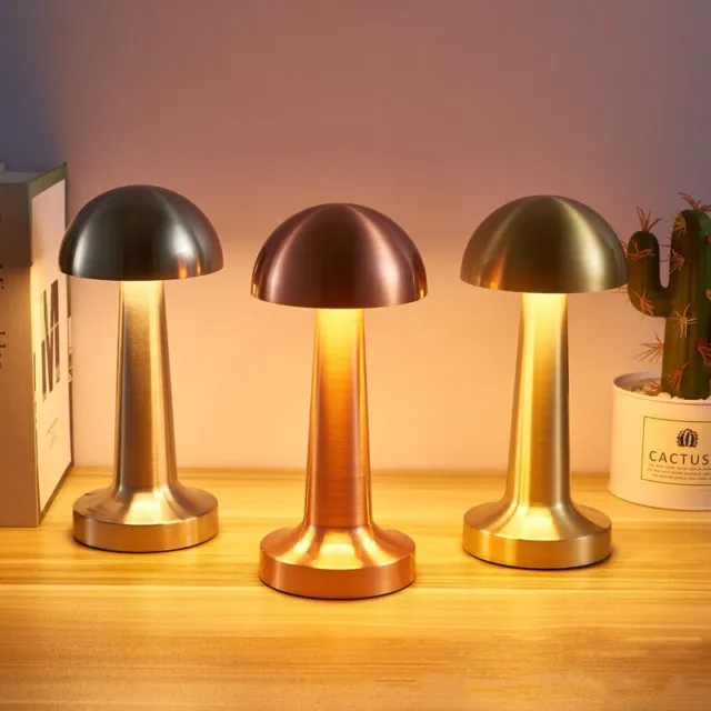 Lampada Da Tavolo a LED Touch Senza Fili Ricaricabile Per Casa Ristorante Bar 5