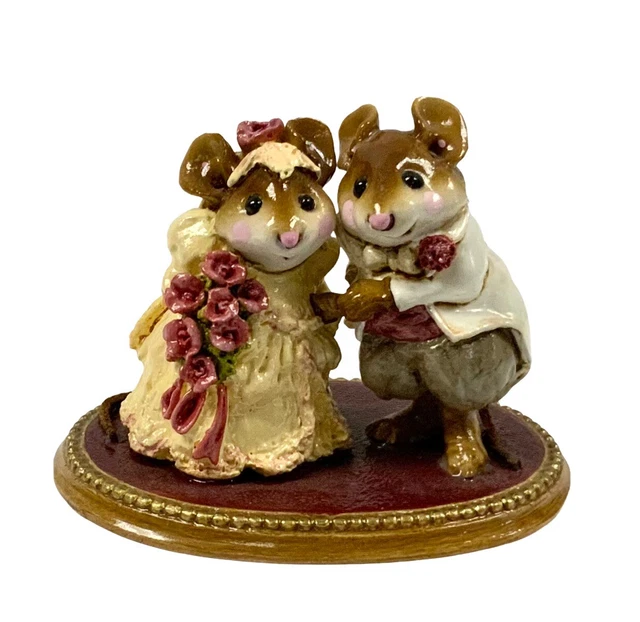 Wee Forest Folk M-200 The Wedding Pair Vintage Wedding Dress With Box