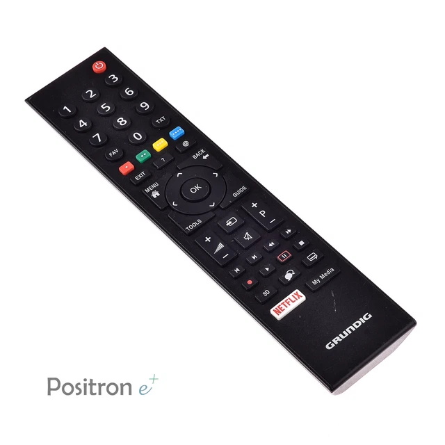 Télécommande Universelle De Rechange Pour Grundig Smart TV | Compatible RC3214801-03 | Sans Configuration