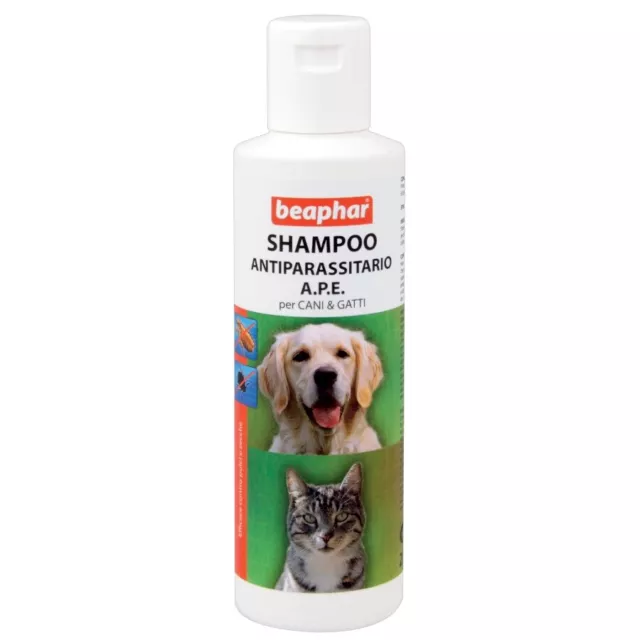 Antiparasitaire Chien Et Chats Shampooing 200 Ml. Beaphar