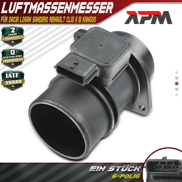 Capteur De Vilebrequin 2 Pôles Pour Duster Logan Clio Megane 1.5L Diesel - Réf. 8200434068