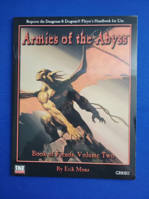Armies of the Abyss Book of Fiends Volume Two - Green Ronin Publishing GRR1012