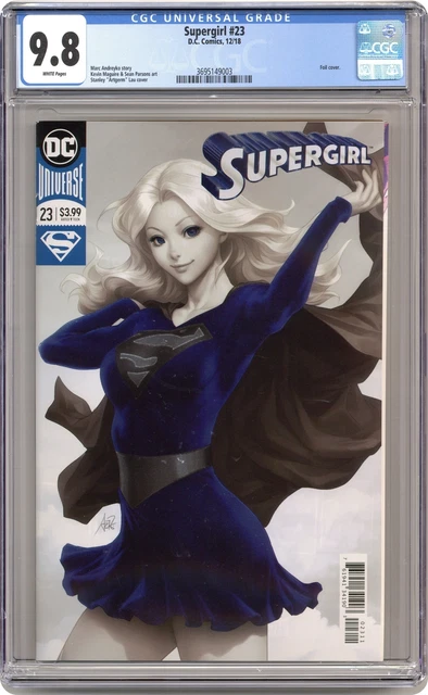 Supergirl #23A Lau CGC 9.8 2018 3695149003
