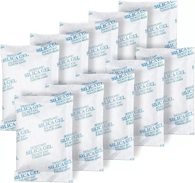 Silica Gel Desiccant Sachets Anti Dump Bag 1g / 3g / 5g / 10g / 20g / 50g / 100g