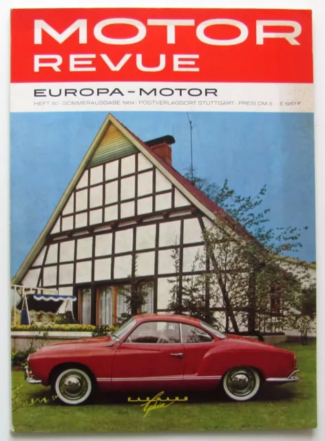 Motor Revue 1964 Nr. 50: * Test: Ferrari 330 GT * Iso Rivolta * Vergasertechnik