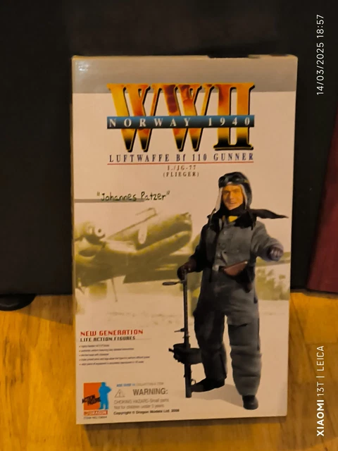 Johannes Patzer, Luftwaffe Bf110 Gunner, I./JG-77, Norway 1940 (Flieger