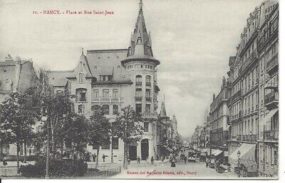 Place et Rue St-Jean, Nancy, France, Maison des Magasins réunis, Édit. (20.233)