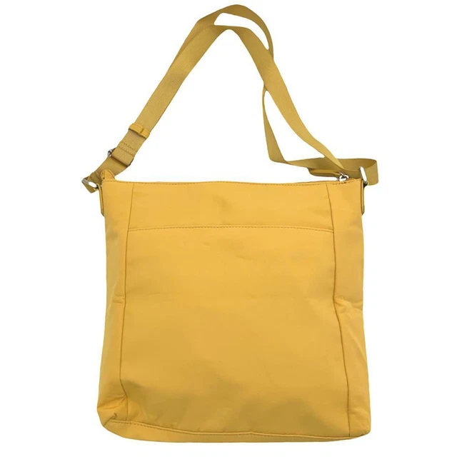 Samantha Brown To-Go Zip-Front Crossbody Yellow B 2