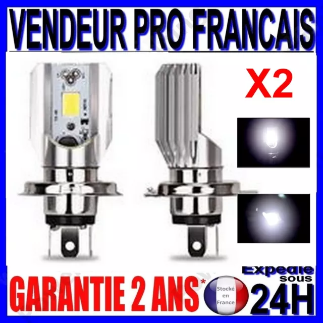 Ampoules A Led Hs1 Px43T 35W Pour Phare De Scooter Moto 6000K Feu Code Route 12V