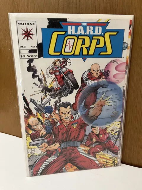 The Hard Corps 1 🔥1992 JIM LEE🔥Valiant Comics🔥NM