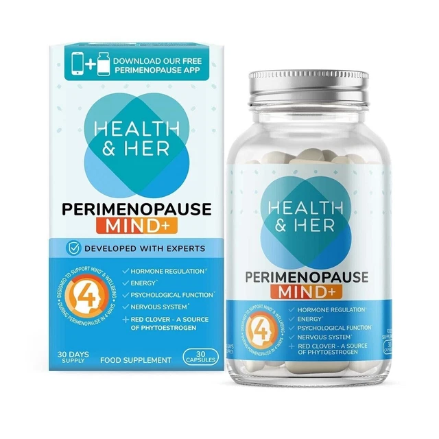 HEALTH PLUS 1902460 Health & Her Perimenopause Support Supplements for