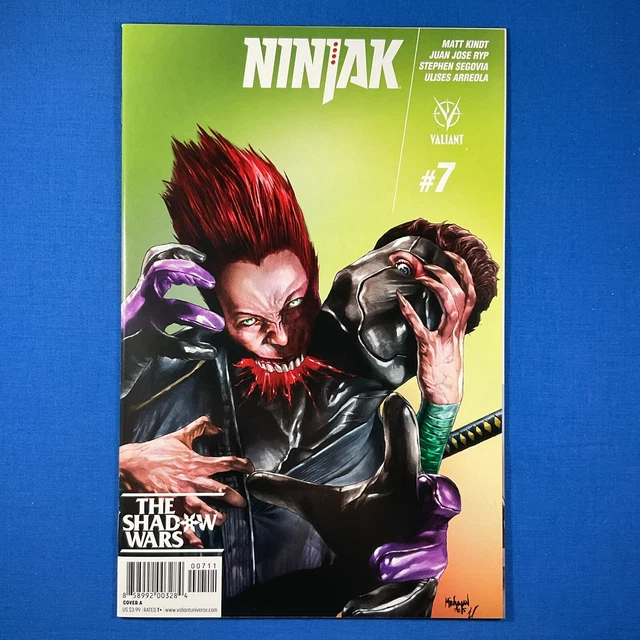 Ninjak #7 Cover A First Printing Valiant Entertainment 2015 Comic Book