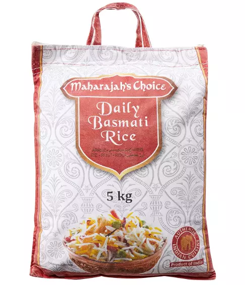 Maharajah'S Choice Daily Basmati Rice 5Kg (Pack of 1), White 2