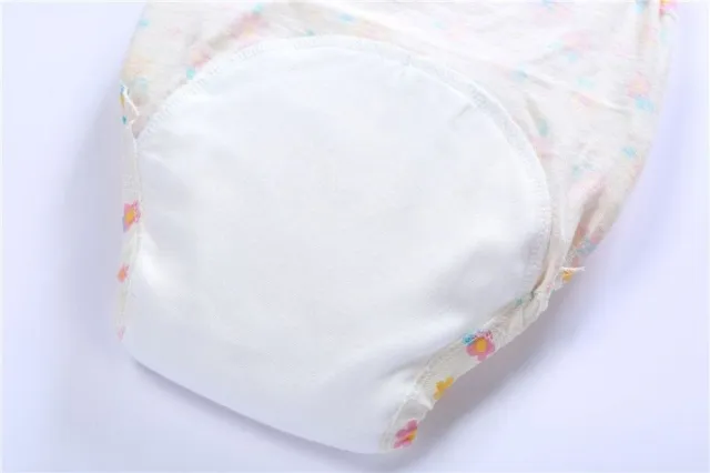Cloth Diaper Baby Reusable Cotton Training Pants Washable Nappy Infant Underwear 12