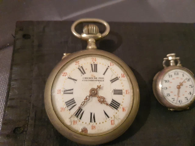Ancienne Montre Régulateur Colombophile - Chronomètre De Poche, En Acier Inoxydable, Occasion