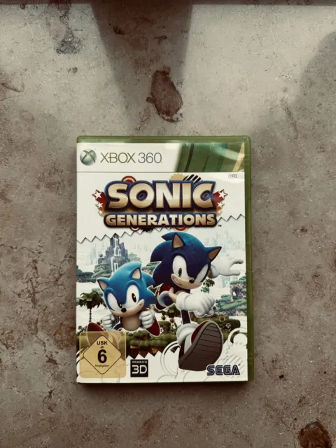 Sonic Generations |Microsoft Xbox 360, 2011| Vollständig | Blitzversand⚡️