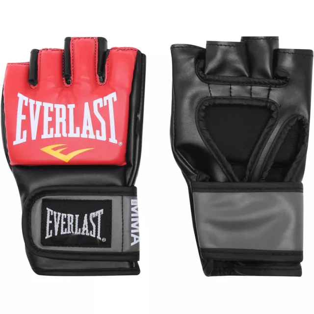 Everlast Pro Style Grappling Gloves - Red