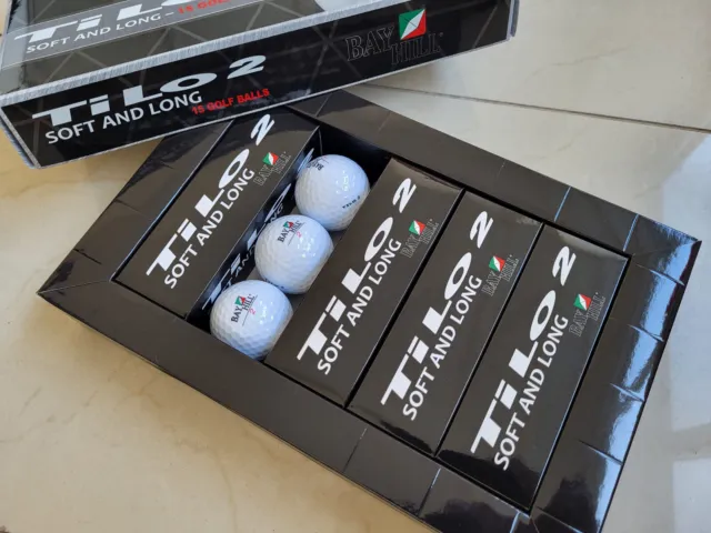 150 neue, TOP-Qualität Golfbälle zum sensationellen Preis GROSSPACKUNG 10x15 Box