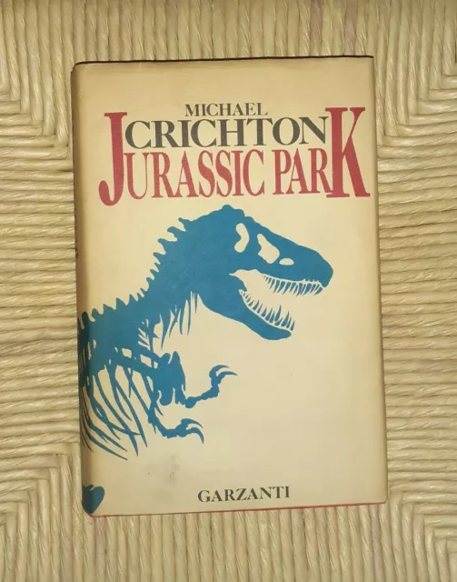 JURASSIC PARK LIBRO Michael Crichton jurassic world romanzo dinosauri  spielberg EUR 19,00 - PicClick IT