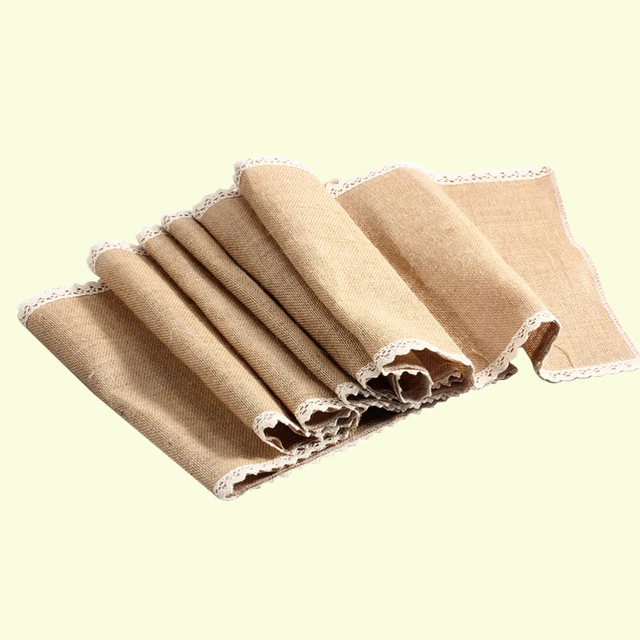 30 x 180 cm rustici corridori da tavolo consegne per matrimoni