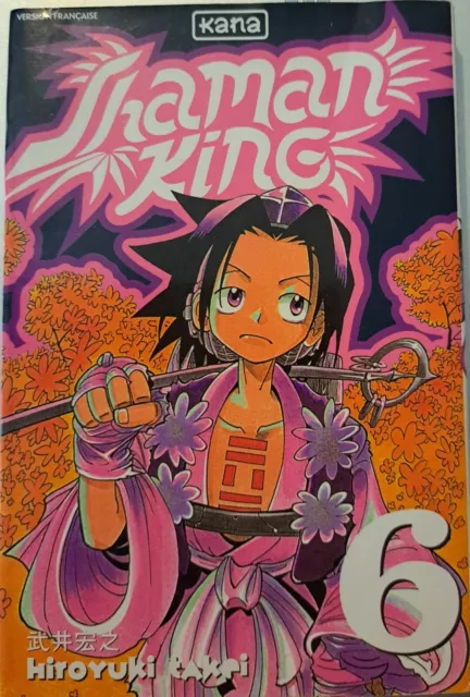 Manga SHAMAN KING tome 6 chez Kana éditions Hiroyuki Takei très bon état tbe