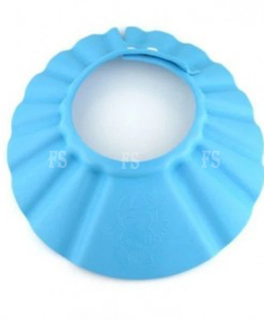 Adjustable Baby Shower Cap Kids Children Bath Shampoo Shield Cap Hat Wash Hair