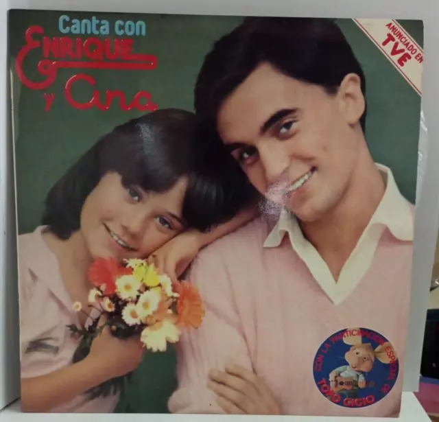 Disco De Vinilo Lp Canta Con Enrique Y Ana 1979
