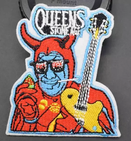 QUEENS OF THE STONE AGE - ROCK MUISC - Embroidered Iron/Sew On Patch