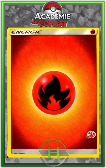 Energie Feu - SL00:Académie de Combat - 000/000 - Carte Pokémon Française Neuve