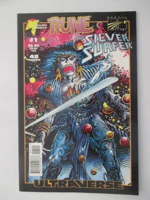 Silver Surfer and Rune, Marvel/Malibu Comics 1995, 48 Pages, Great Cond & Unread