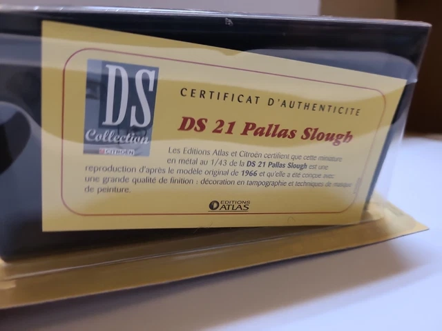 LK188 NOREV - UH Atlas 1/43 1:43 Citroen DS 21 Pallas Slough DS Collection 56 2