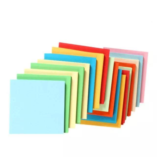 500 Sheets Origami Construction Paper in 10 Colors for Kids Crafts