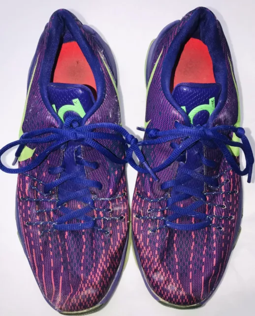 Nike KD 8 Kevin Durant Basketball Shoes Sneakers Suit Purple 768867 535 Sz 6.5Y