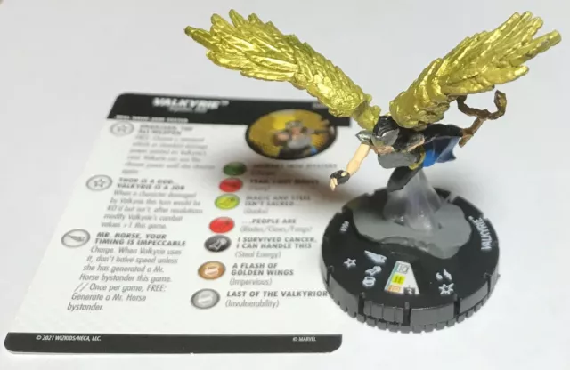 VALKYRIE 049 War of the Realms Marvel HeroClix Super Rare